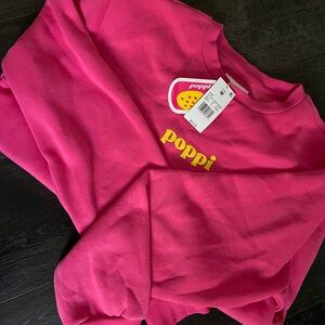 Poppi Vibrant Pink Women's Sweatshirt M